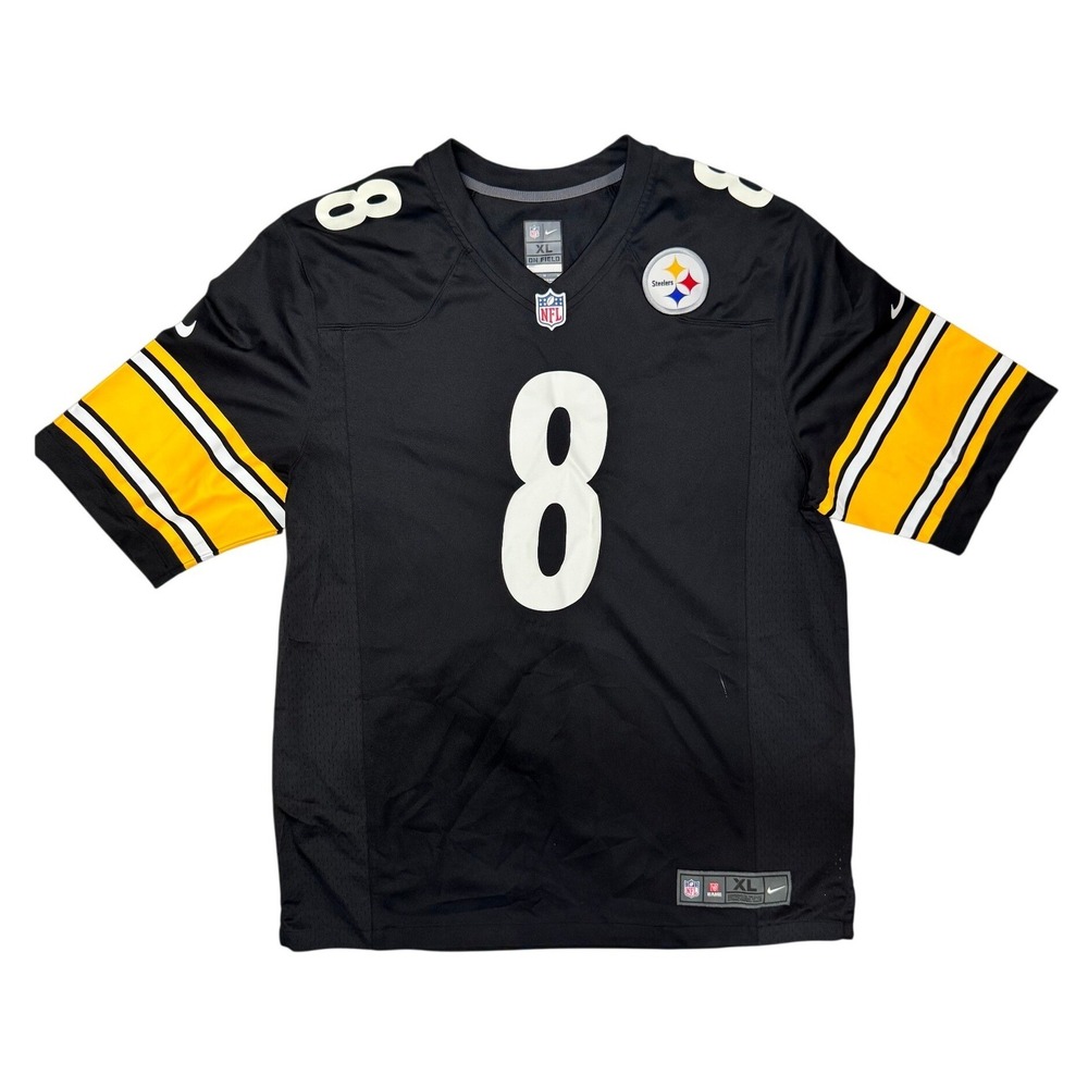 Nike Pittsburgh Steelers Kenny Pickett 8‎ NFL Jersey Mens XL Black